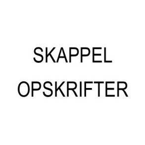 Skappelopskrifter